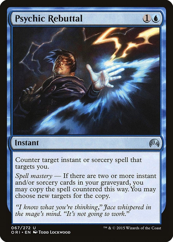Image for Psychic Rebuttal (67) (ORI) - Magic: The Gathering