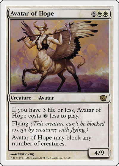 Avatar of Hope (4) (8ED)