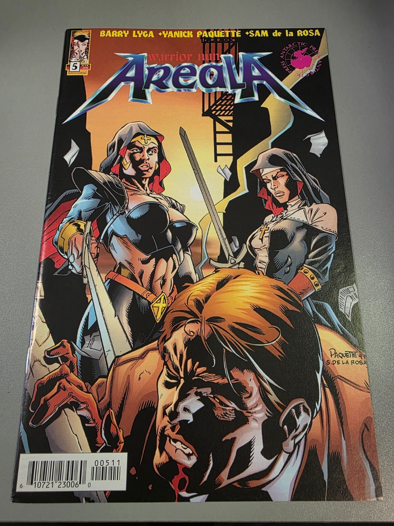 Warrior Nun Areala #5 VG/FN Antarctic Press Comics comic book