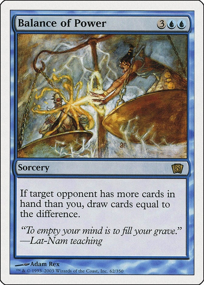 Image for Balance of Power (62) (8ED) - Magic: The Gathering