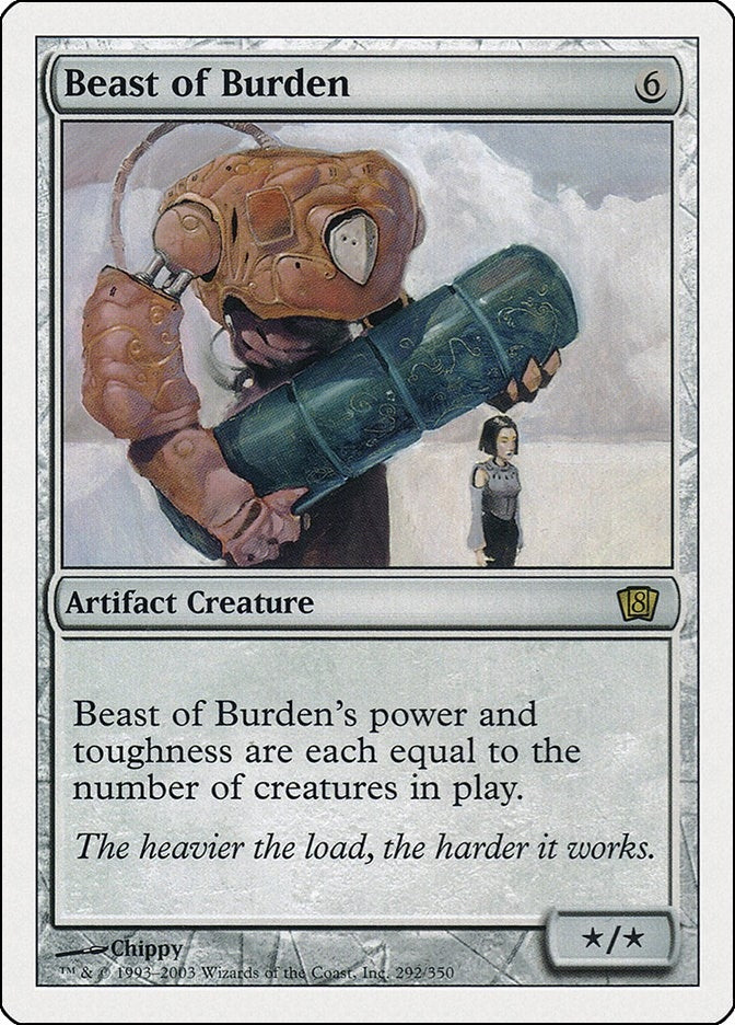 Image for Beast of Burden (292) (8ED) - Magic: The Gathering