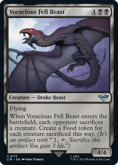 Voracious Fell Beast (113) (LTR)