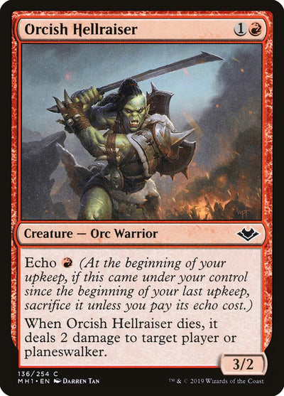 Orcish Hellraiser (136) (MH1)