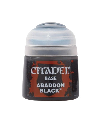 Citadel Base Paint: Abaddon Black