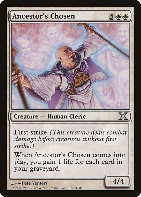Image for Ancestor's Chosen (1) (10E) - Magic: The Gathering