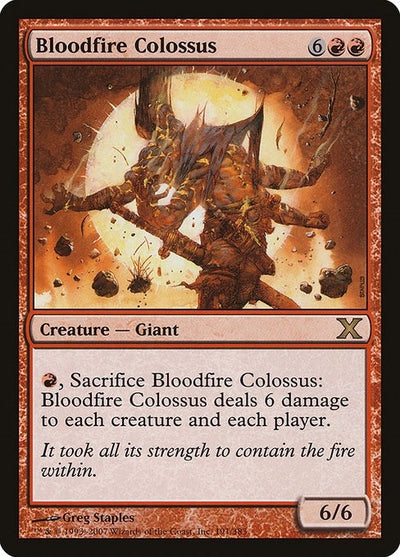 Bloodfire Colossus (191) (10E)