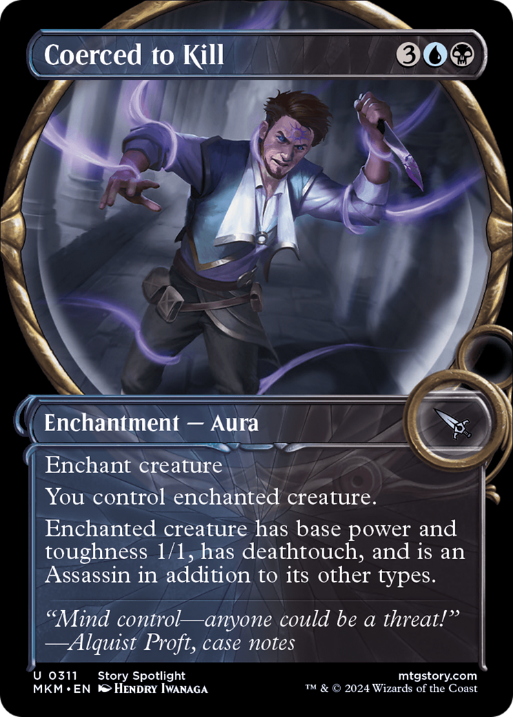 Coerced to Kill (Showcase) (311) (MKM)