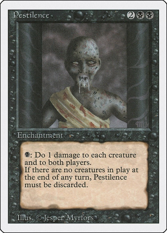 Image for Pestilence (3ED) - Magic: The Gathering
