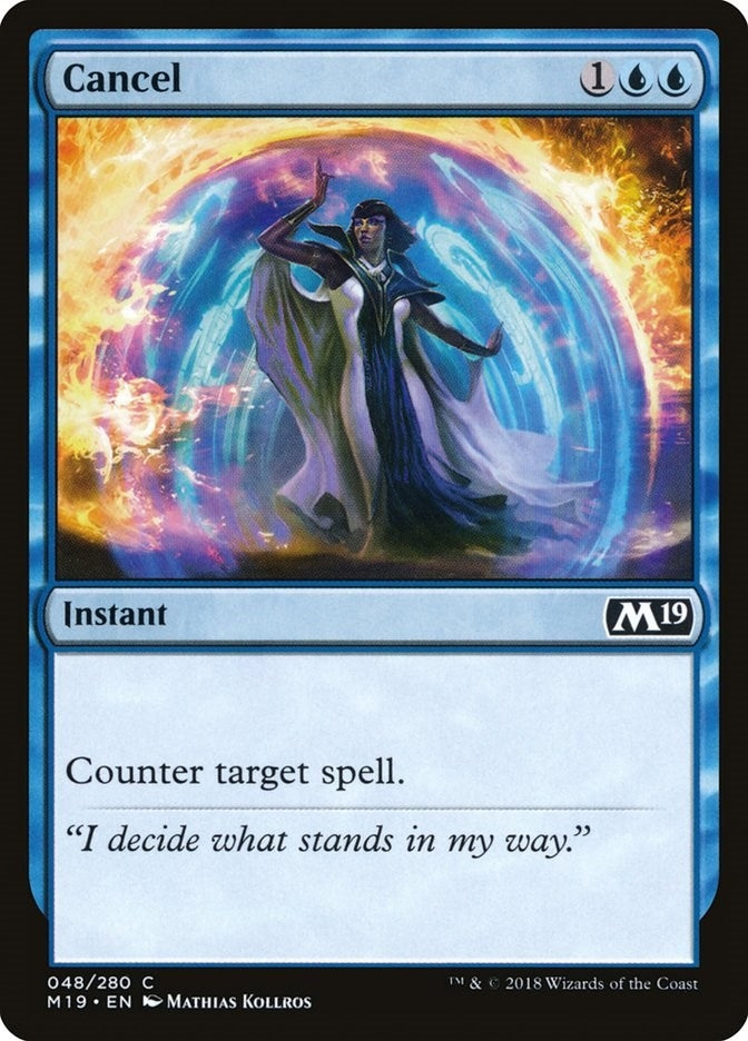Image for Cancel (48) (M19) - Magic: The Gathering