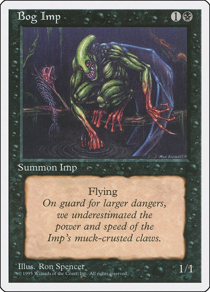 Image for Bog Imp (4ED) - Magic: The Gathering