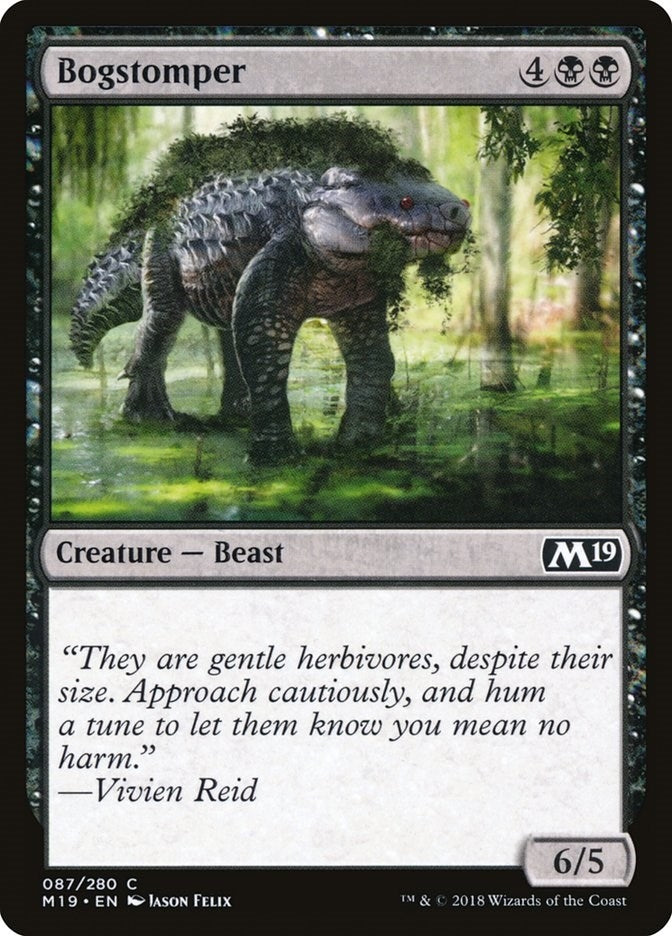 Image for Bogstomper (87) (M19) - Magic: The Gathering