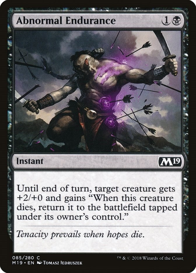 Image for Abnormal Endurance (85) (M19) - Magic: The Gathering