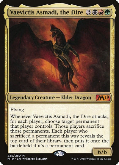 Vaevictis Asmadi, the Dire (225) (M19)