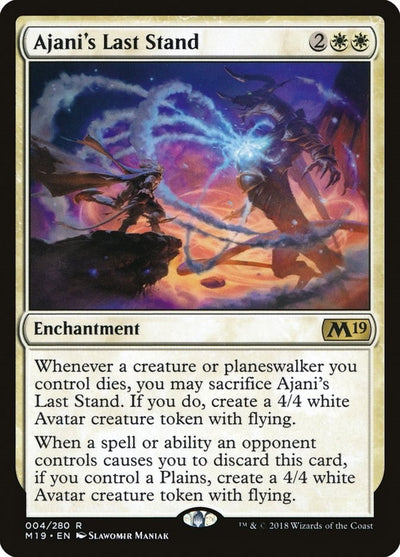 Ajani's Last Stand (4) (M19)