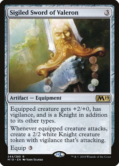 Sigiled Sword of Valeron (244) (M19)