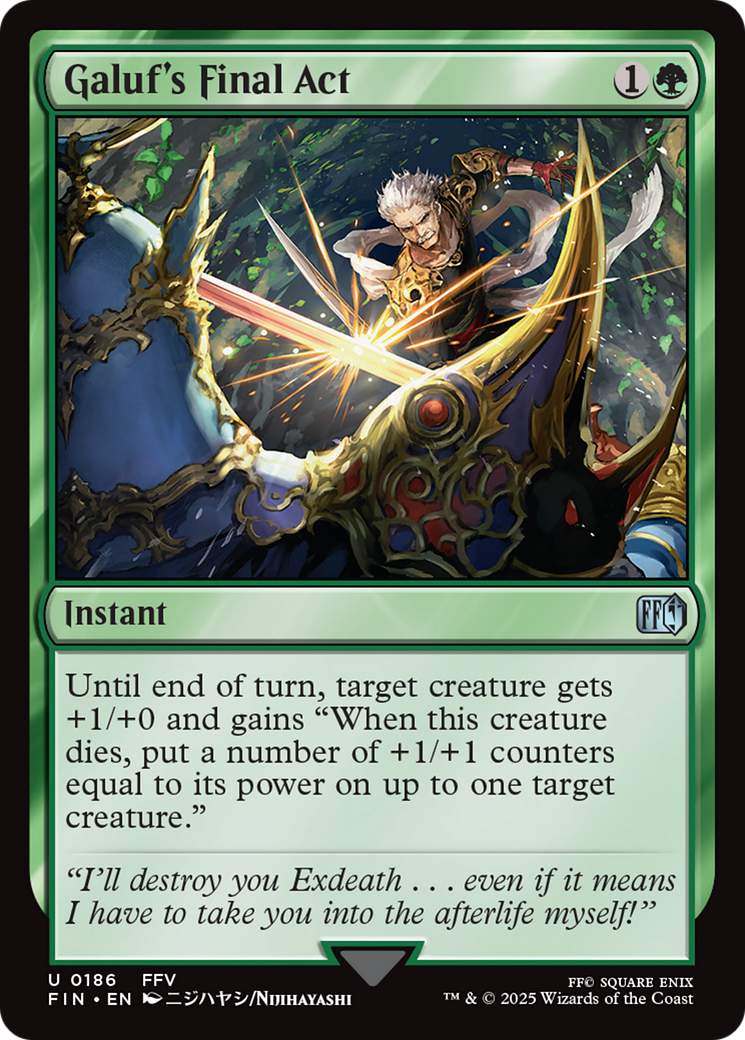 Galuf's Final Act (186) (FIN)