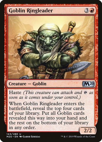 Goblin Ringleader (143) (M20)