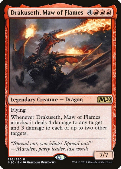 Drakuseth, Maw of Flames (136) (M20)