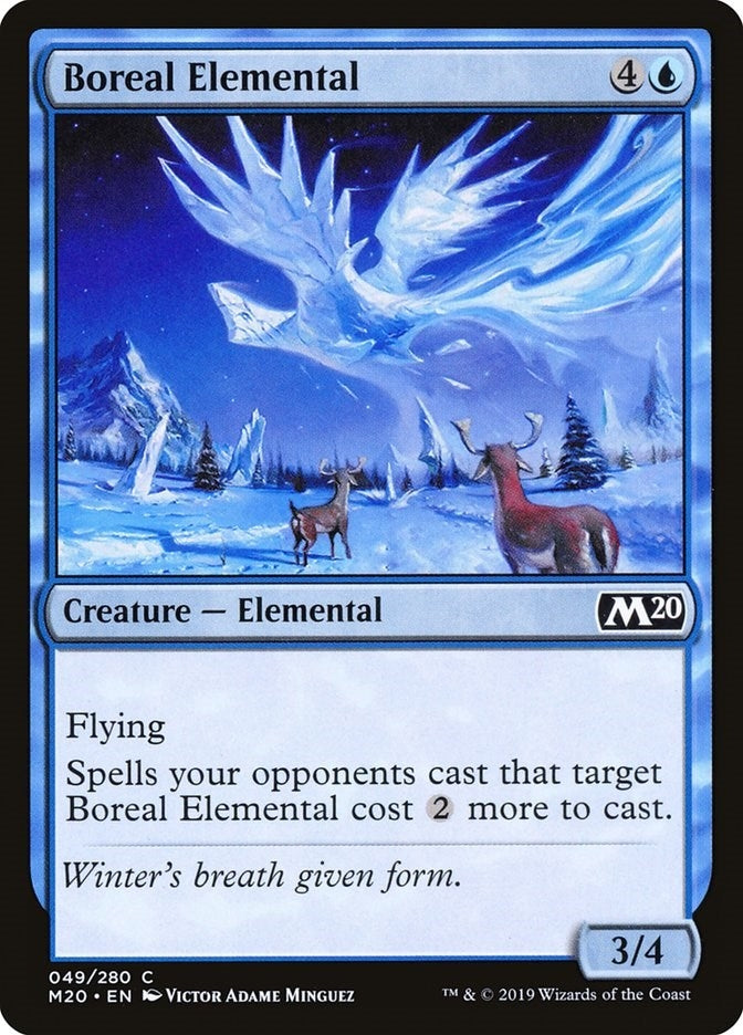 Image for Boreal Elemental (49) (M20) - Magic: The Gathering