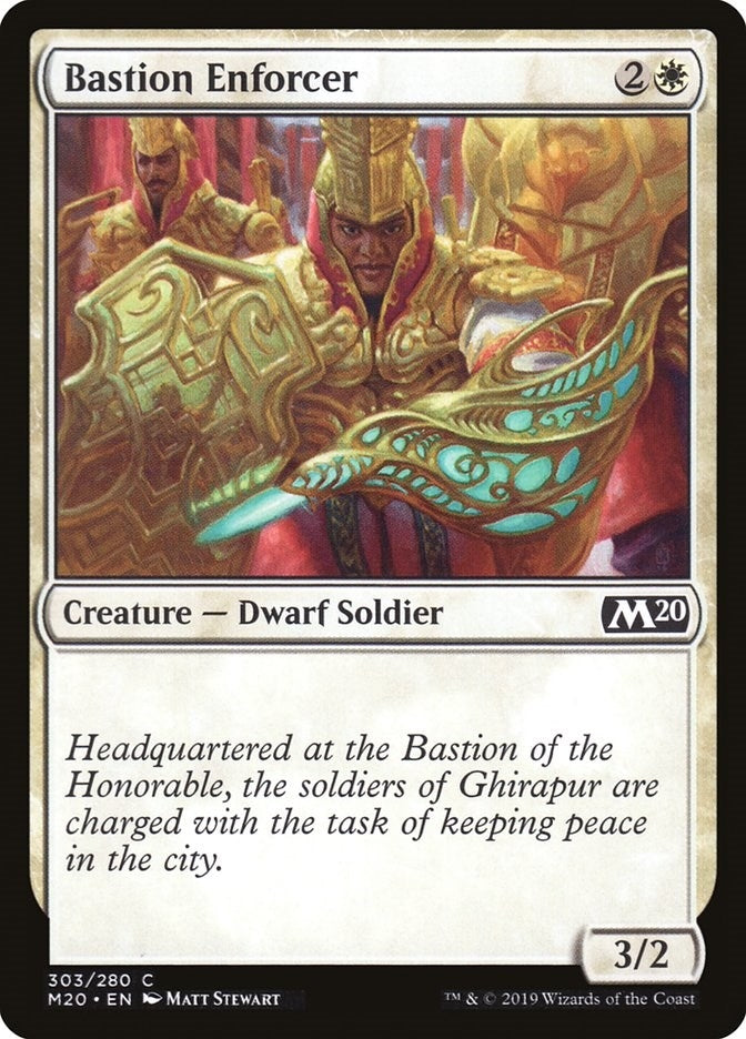 Image for Bastion Enforcer (303) (M20) - Magic: The Gathering