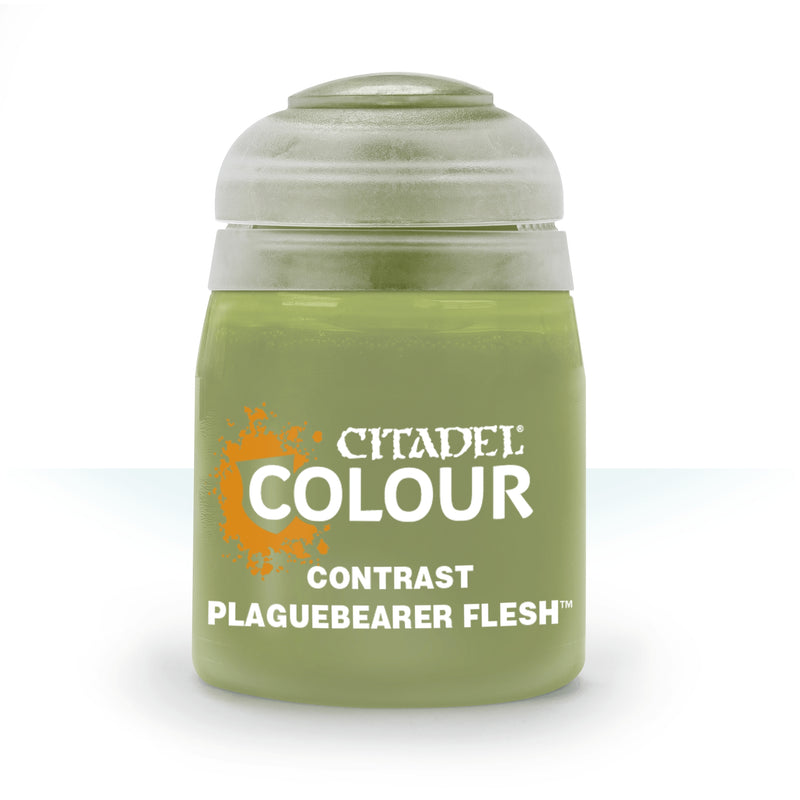 Image for Citadel Contrast Paint: Plaguebearer Flesh (18ml) - Citadel Paints