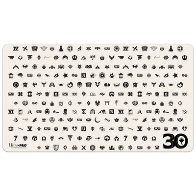 30th Anniversary Holofoil Standard Gaming Playmat in