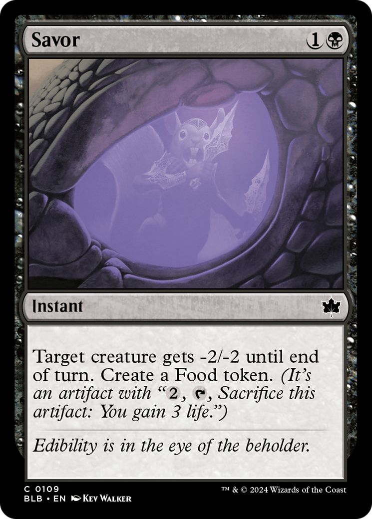 Savor (109) (BLB)
