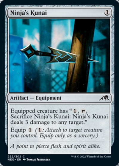 Ninja's Kunai (252) (NEO)