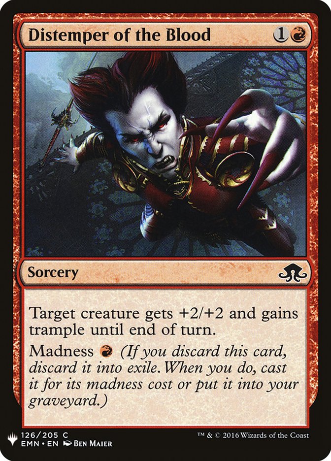 Distemper of the Blood [Mystery Booster]