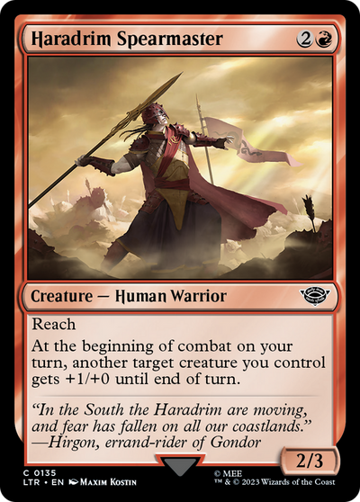 Haradrim Spearmaster (135) (LTR)
