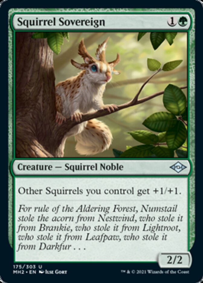 Squirrel Sovereign (175) (MH2)
