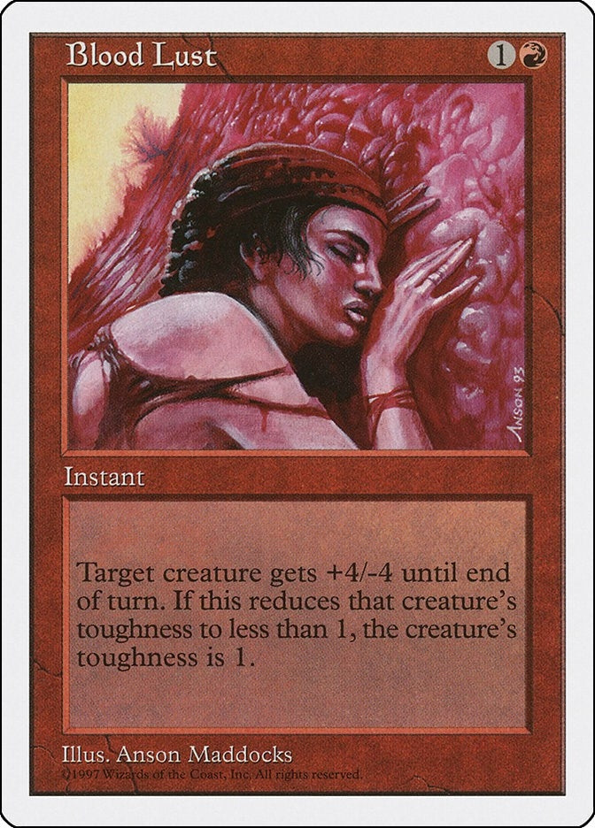 Image for Blood Lust (5ED) - Magic: The Gathering