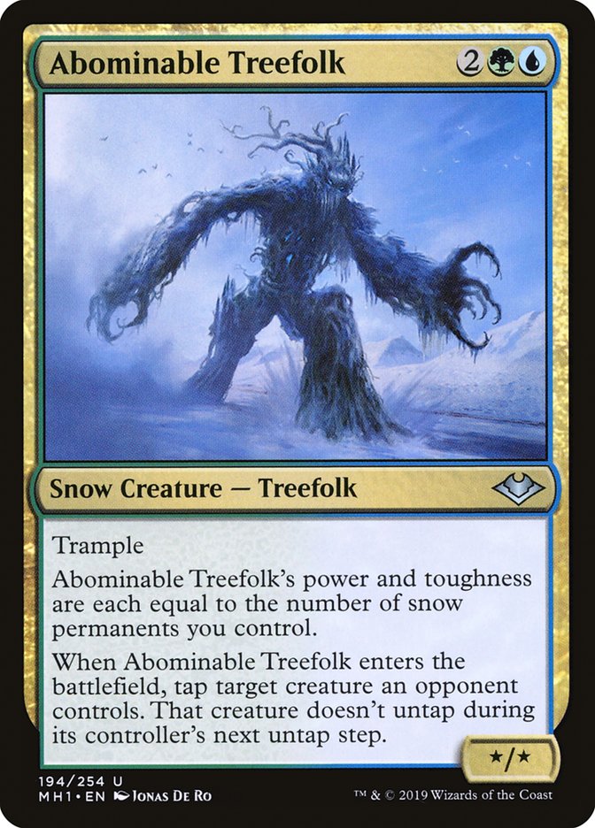 Abominable Treefolk (194) (MH1)
