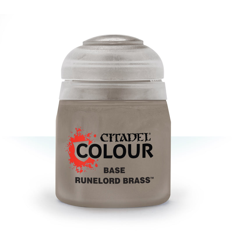 Image for Citadel Base Paint: Runelord Brass (12ml) - Citadel Paints
