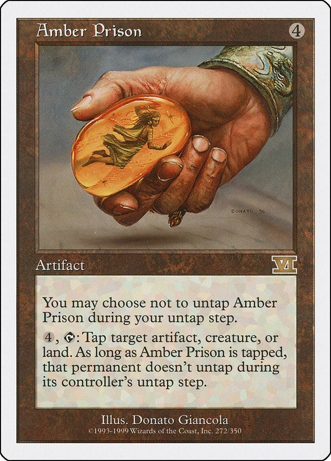 Image for Amber Prison (272) (6ED) - Magic: The Gathering