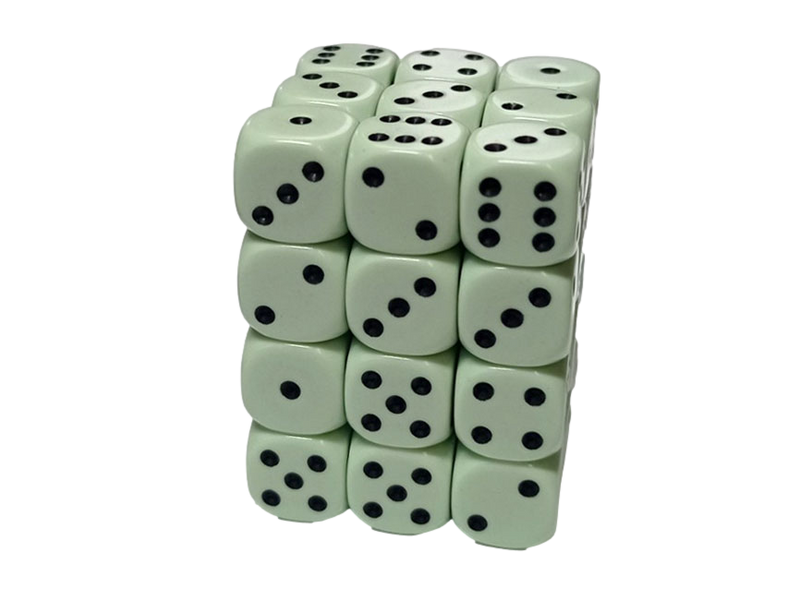 Chessex: D6 Opaque Dice Set - 12mm