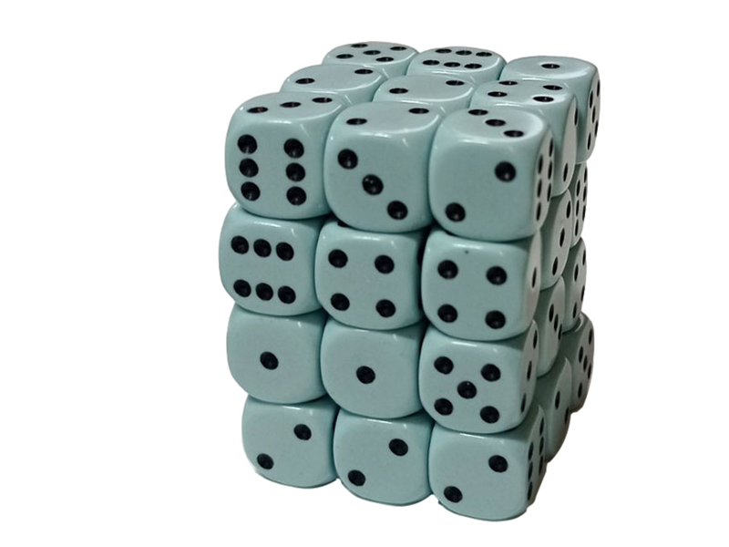 Chessex: D6 Opaque Dice Set - 12mm