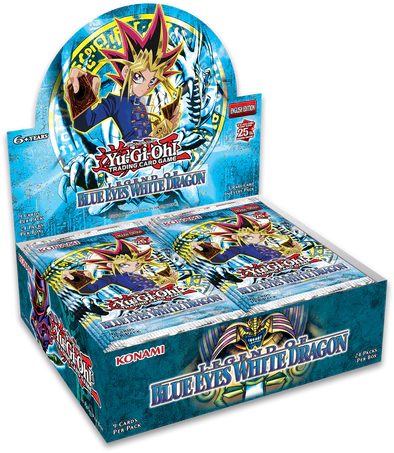 YuGiOh 25th Anniversary Legend of Blue-Eyes White Dragon Booster Box