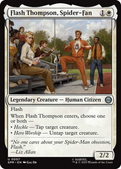 Flash Thompson, Spider-Fan (7) (SPM)