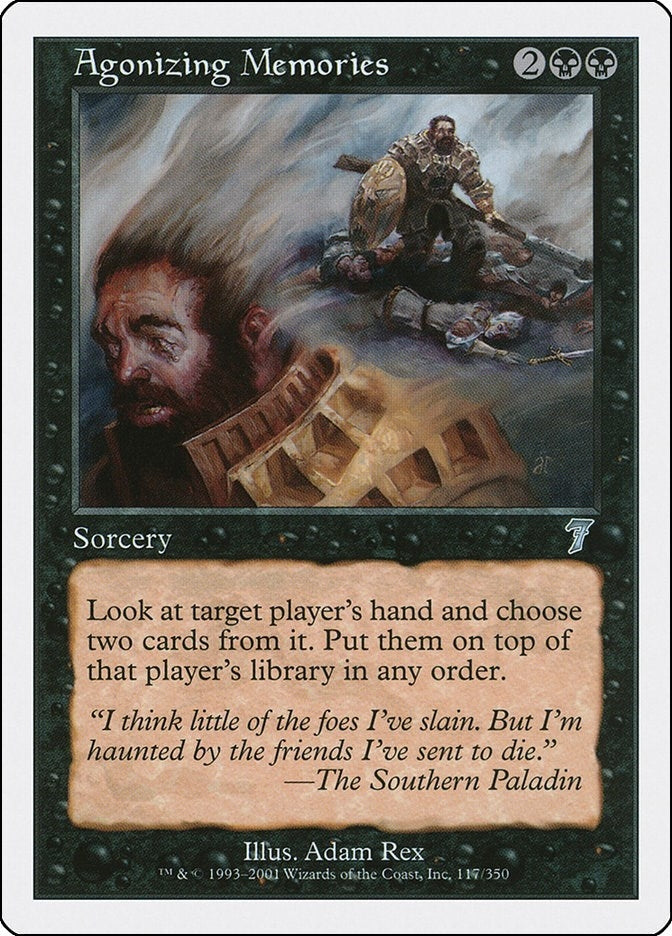 Image for Agonizing Memories (117) (7ED) - Magic: The Gathering
