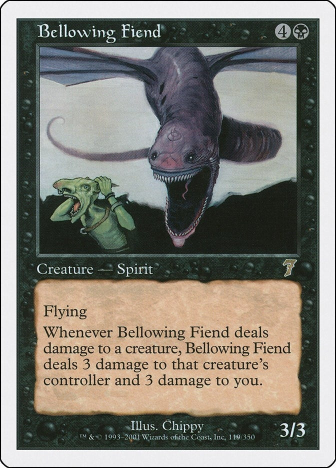 Image for Bellowing Fiend (119) (7ED) - Magic: The Gathering