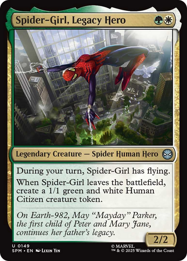 Spider-Girl, Legacy Hero (149) (SPM)