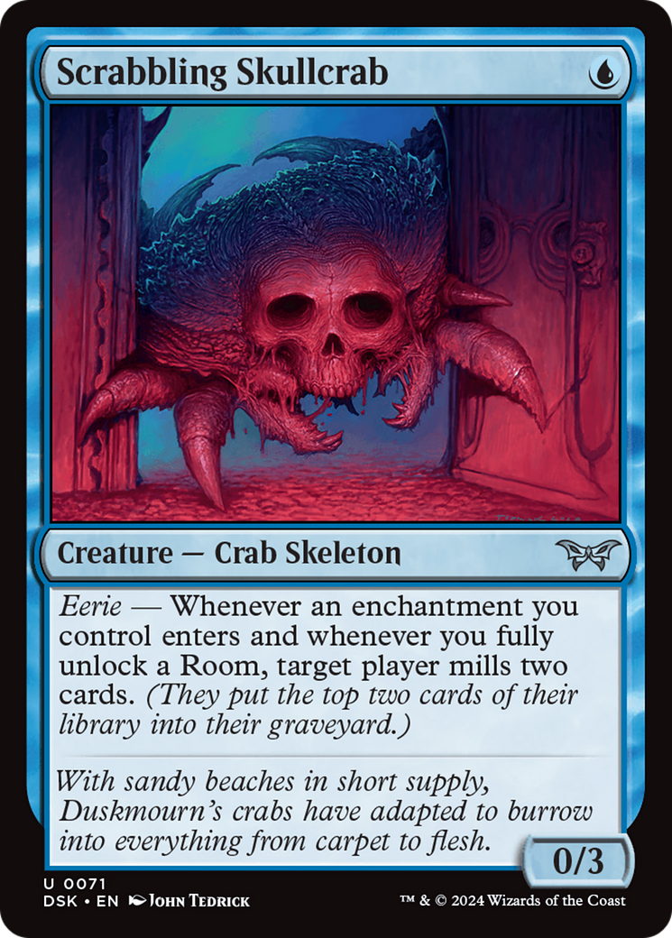 Scrabbling Skullcrab (71) (DSK)