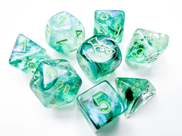 Chessex: Borealis™ Polyhedral Dice sets