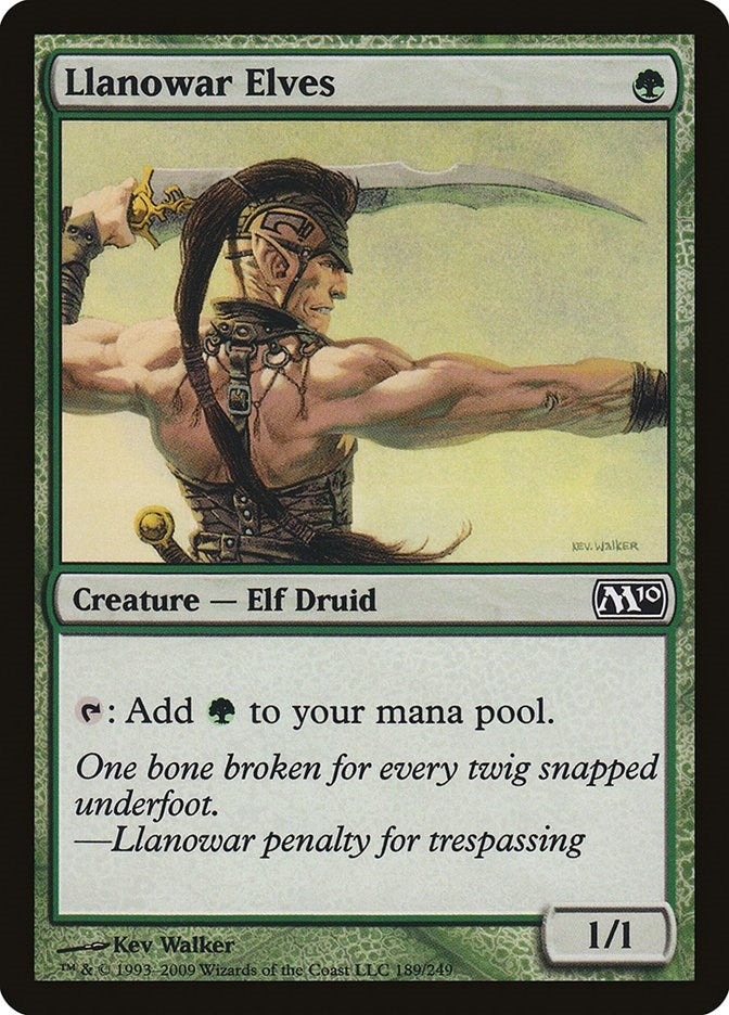 Image for Llanowar Elves (189) (M10) - Magic: The Gathering