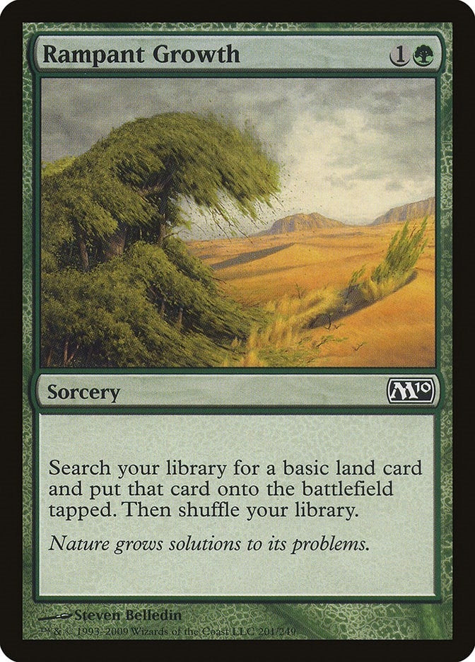 Image for Rampant Growth (201) (M10) - Magic: The Gathering