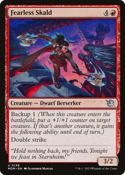 Fearless Skald (138) (MOM)