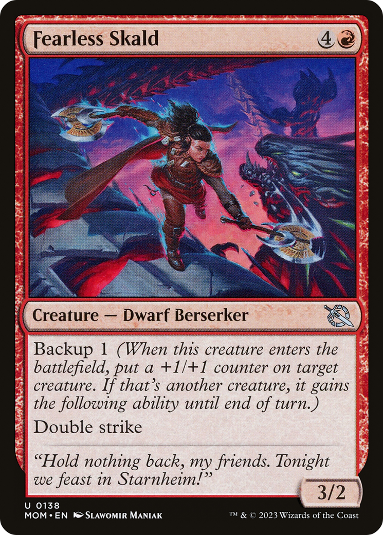 Fearless Skald (138) (MOM)