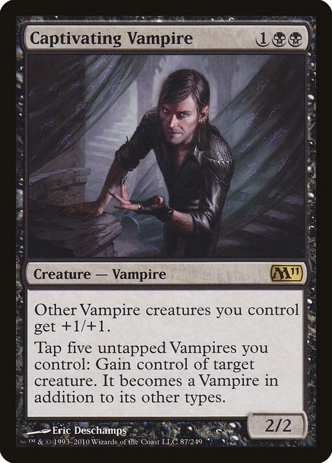 Image for Captivating Vampire (87) (M11) - Magic: The Gathering