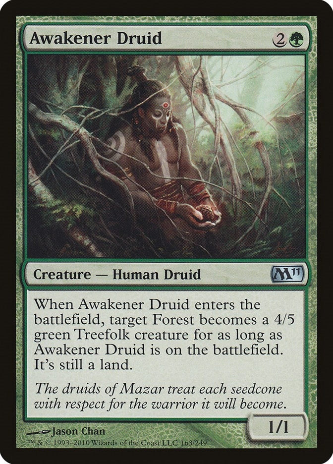 Image for Awakener Druid (163) (M11) - Magic: The Gathering